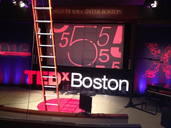 TEDxBoston stage