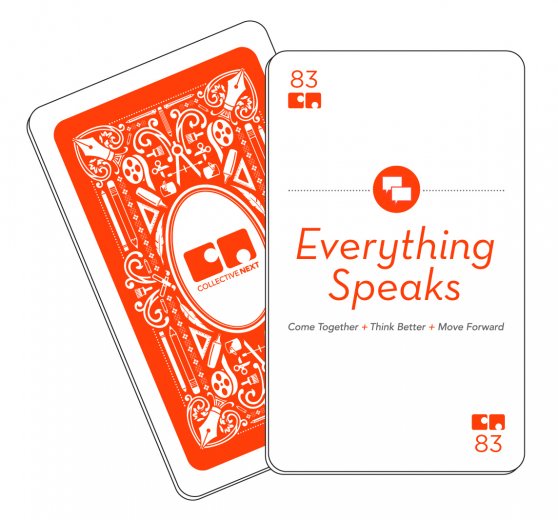 Everything Speaks card Collective Next