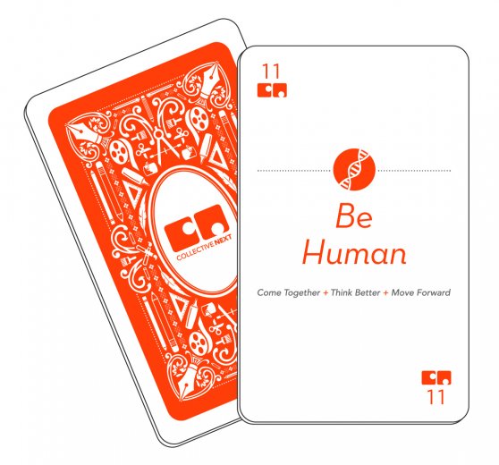 Be Human Collective Next card