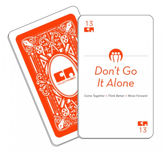 Don't Go It Alone CN card